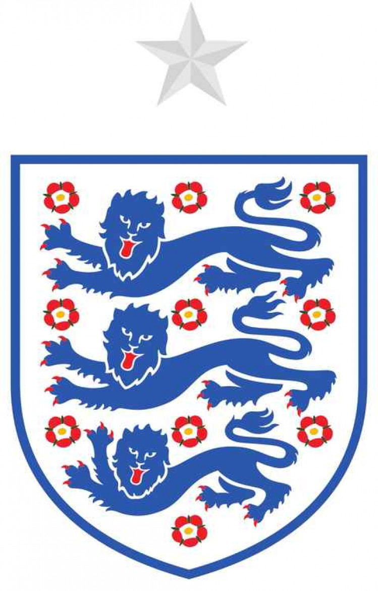 The England football team logo. Which current Three Lions player was born in our town?