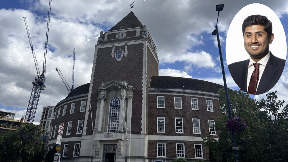 Cllr Jamal Chohan has had the Conservative whip removed and resigned from the Party. (Photo: Emily Dalton/Kingston Council)