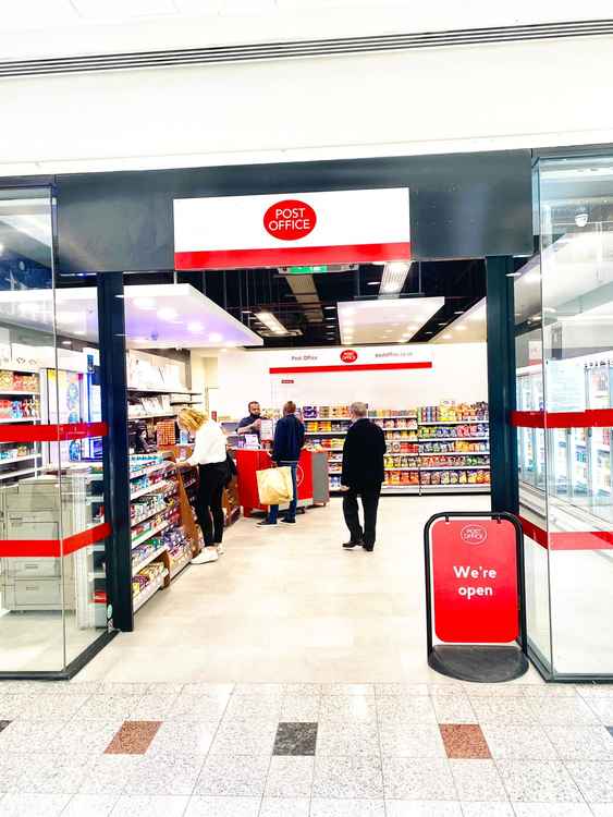 Kingston's Post Office has moved to a new location in the Bentalls Centre (Credit: Kingston First)