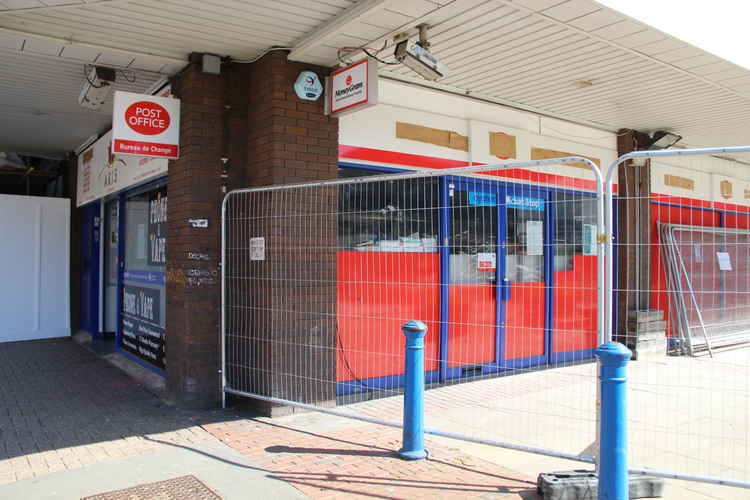 The old town centre Post Office on Eden Street. The branch closed in April.