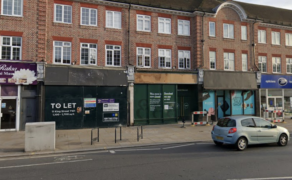 CUPP Bubble Tea will fill one of the vacant shops on Twickenham's King Street. (Photo Credit: Google Maps).