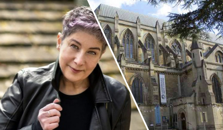 Joanne Harris will be performing at the Landmark Arts Centre this weekend. (Photo: The Landmark Arts Centre)