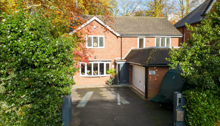 Holly House, on Sidmouth Avenue in Newcastle-under-Lyme, is on the market for £625,000 (Stephenson Browne).