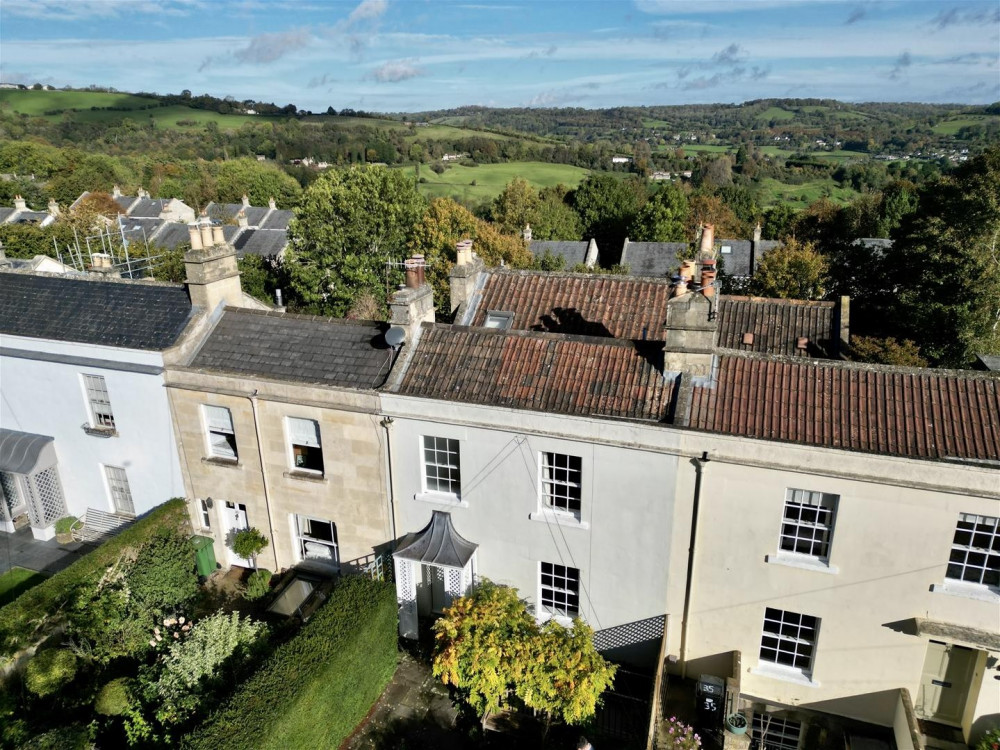 Richmond Place in Bath has stunning views : Photo Rivendell Estates Office