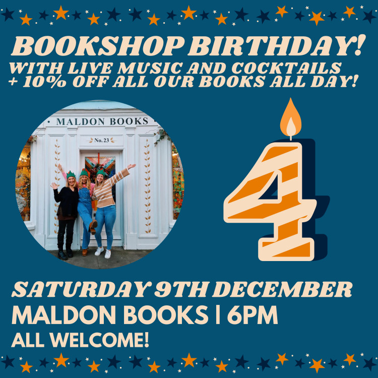 Maldon Books' Birthday Party! Maldon Books' Birthday Party!