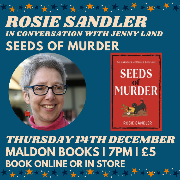 Local author Rosie Sandler in conversation with Jenny Land Local author Rosie Sandler in conversation with Jenny Land