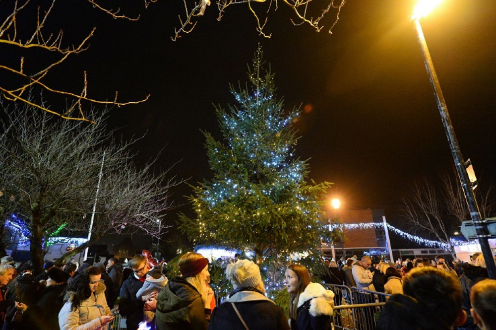 It's Alsager's Christmas lights switch-on this weekend. (Photo: Alsager Partnership as was)