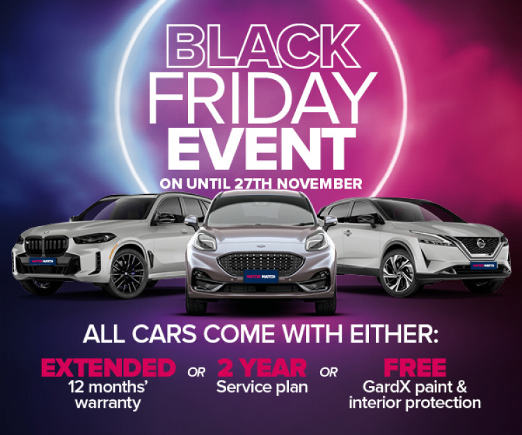 Swansway Motor Group’s Offer of the Week is the Motor Match Crewe Black Friday Event (Nub News).