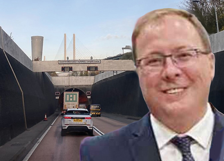 Cllr Luke Spillman has called for an end to Dartford Crossing charge.