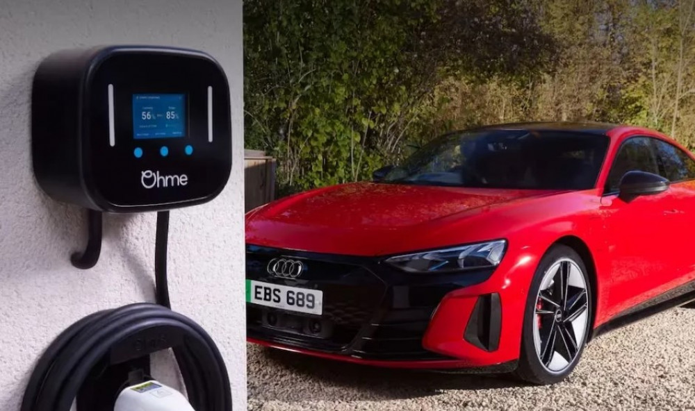 Stoke Audi is offering customers help with home charging if they make the switch to electric (Swansway Motor Group).