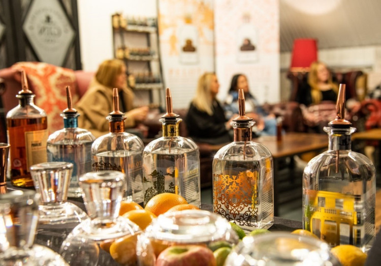 We got to try the Gin Tasting Experience at Warwickshire Gin Company (image supplied)