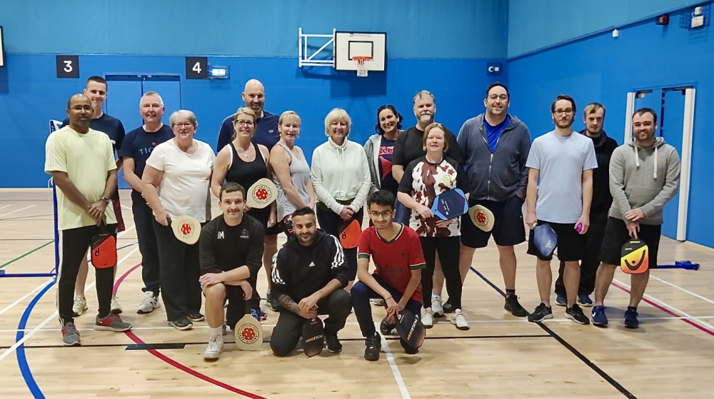 Pickleball Coalville players meet at the Whitwick and Coalville Leisure Centre. Photo: Supplied