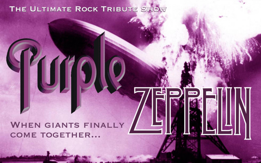 Purple Zeppelin at the Century Theatre, Ashby Road, Coalville, Leicestershire