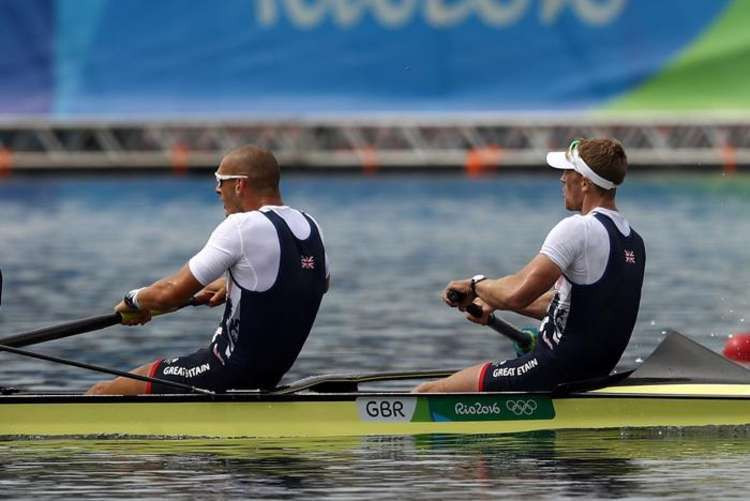 Moe Sbihi (left) grew up in Surbiton, attending Hollyfield School (Credit: St Mary's University)