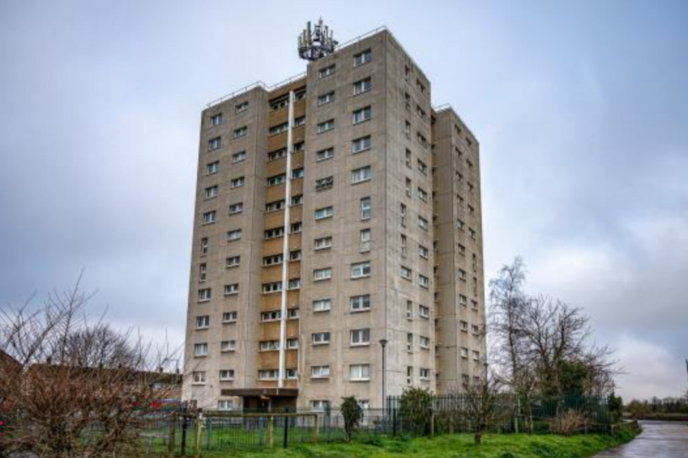 One of the damned tower blocks 