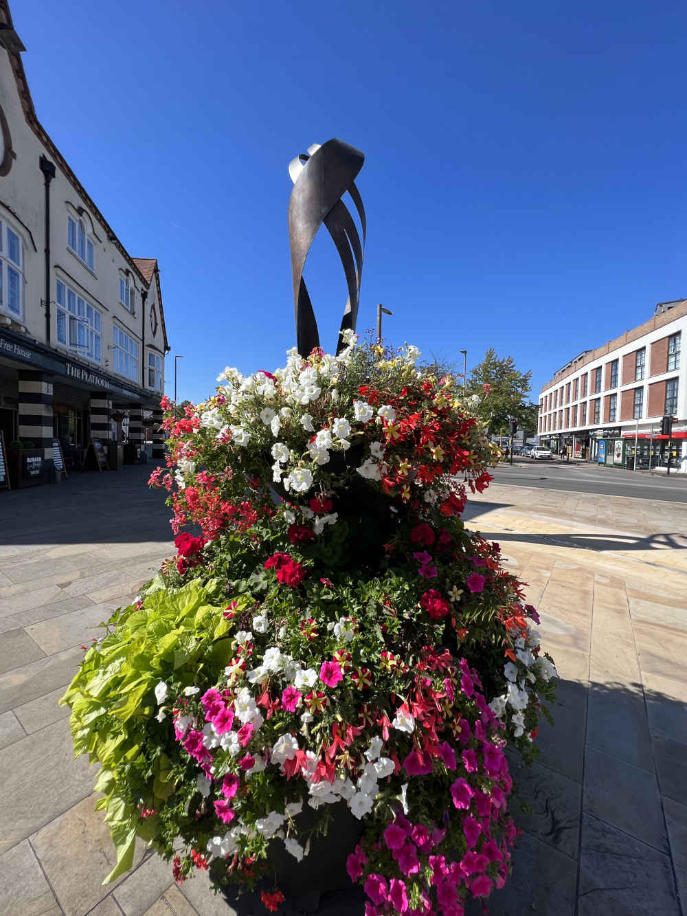 Five jobs available in and around Letchworth right now. PICTURE: Letchworth town centre. CREDIT: Letchworth Nub News 