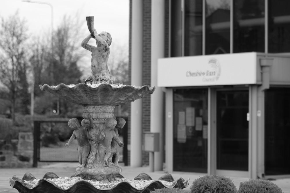 Cheshire East Council HQ, on Middlewich Road, Sandbach. (Image - Macclesfield Nub News)