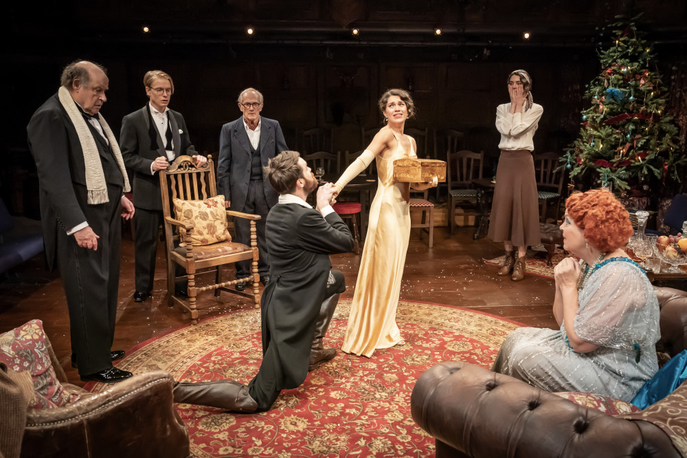 The company of She Stoops to Conquer. (Photo Credit: Mark Brenner).