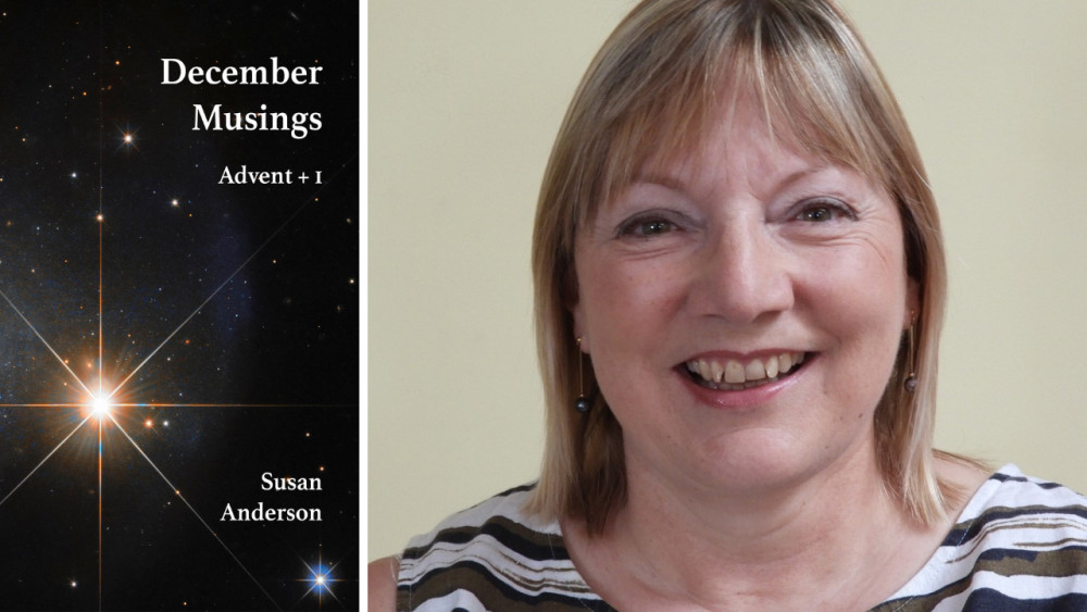 December Musings – Advent + 1 is Susan Anderson's second poetry collection (image supplied)