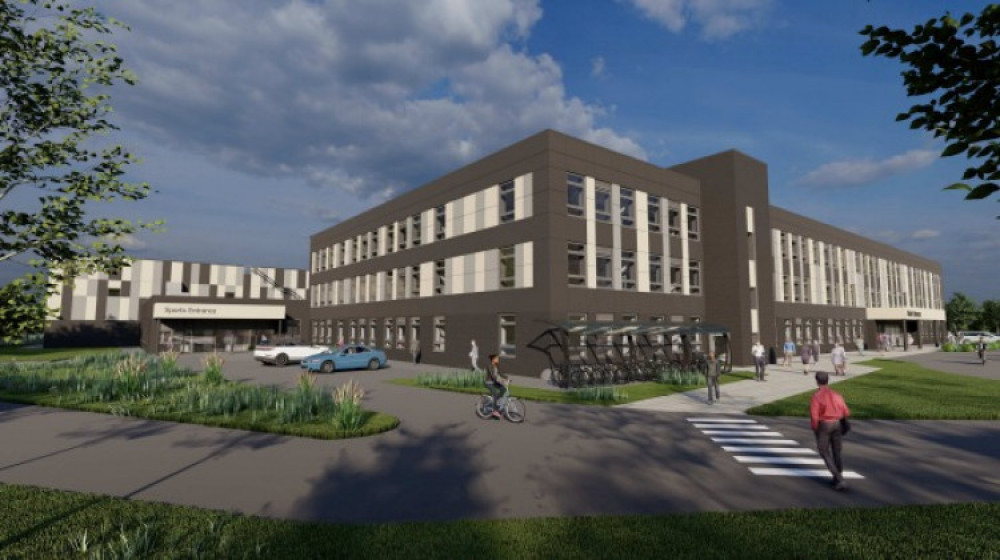 Florence MacWilliams Academy will be built on land previously part of Longton High School and the former Meir Sports and Social Club (Bowmer and Kirkland).