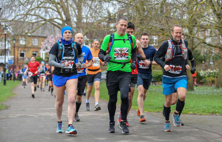 Runners will go through Kingston's Canbury Gardens as part of the marathon this Saturday 7 August (Image: Thames Meander Marathon)