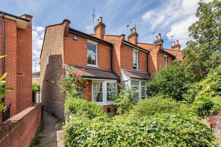 This charming redbrick cottage is located on a 'peaceful' footpath in Surbiton (Image: Matthew James)