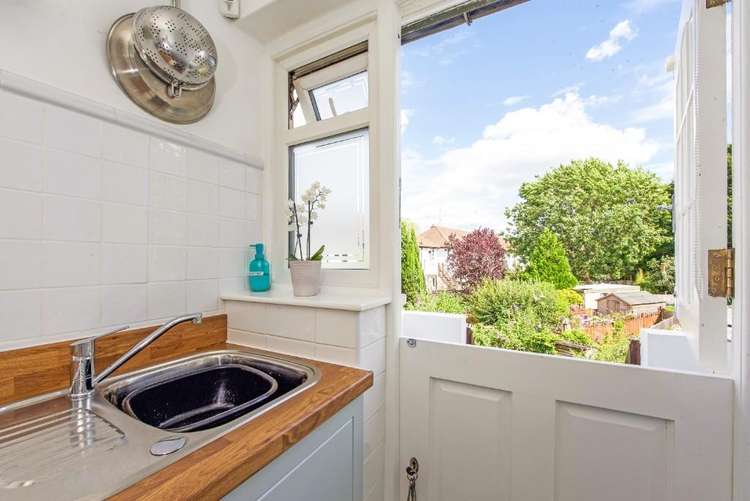 A stable door leads to the flat's private balcony and garden (Image: Mervyn Smith)