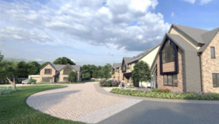 Plans for Ickleford development. CREDIT: BBR Design