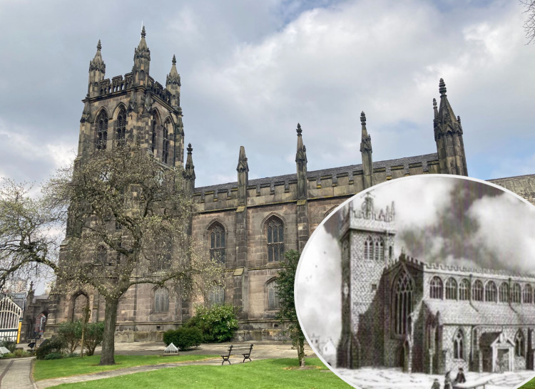 St Mary's Church might look like a typical 19th-century Gothic revival building, but its history dates back much further (Images - Alasdair Perry / Stockport Heritage Trust)