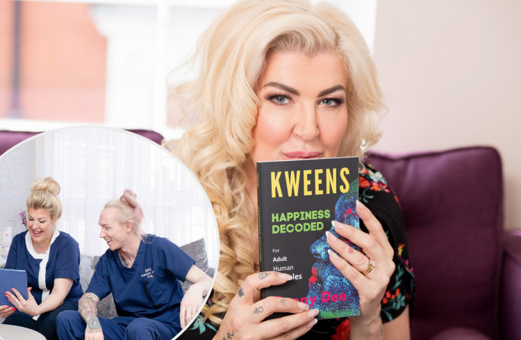 Cheadle-based businesswoman is well-known locally for her work at DPC Clinic, but is also an author, podcaster, and more (Images via Penny Dee / Philosophy PR)