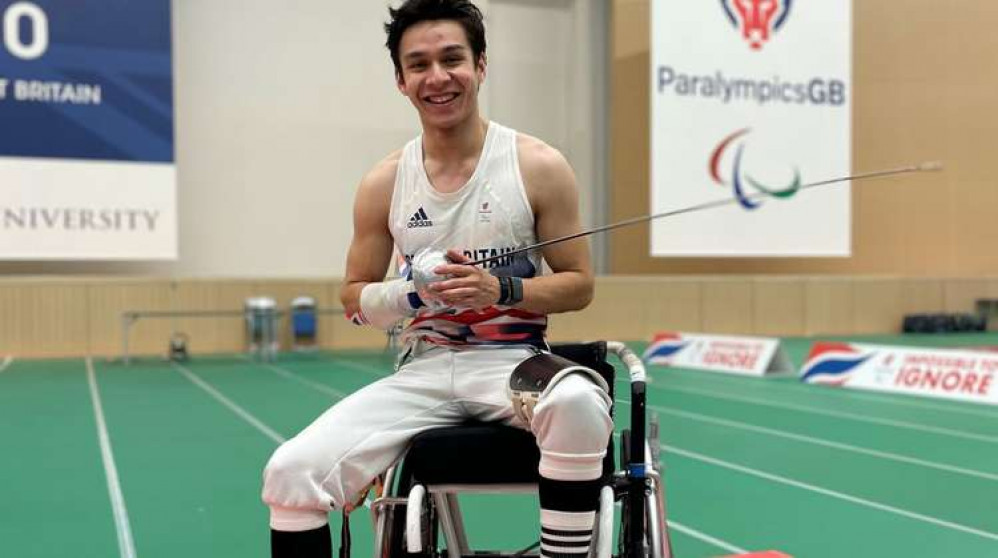 Former Kingston University student Oliver Lam-Watson will be competing in the wheelchair ep (Image: Kingston University)