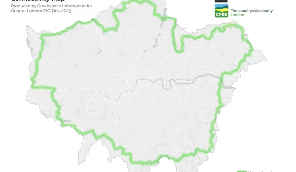 An "M25 for nature" is being created to surround London with a border of trees. (Photo Credit: SWNS).