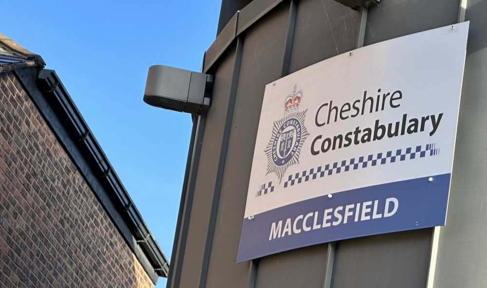 Macclesfield Police Station, of Brunswick Street. (Image - Macclesfield Nub News) 