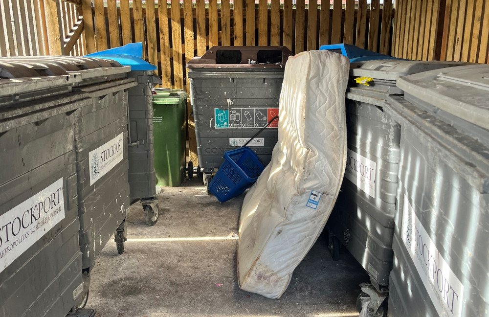 A Stockport Homes tenant based in Heaviley has been fined and prosecuted following fly-tipping (Image - Stockport Homes)