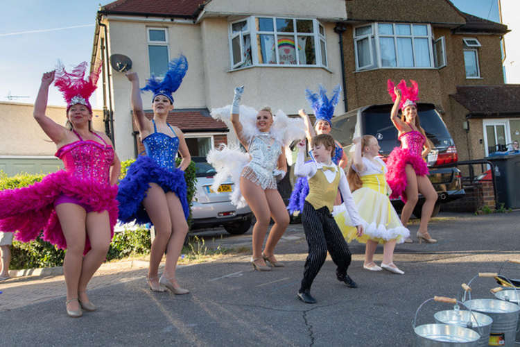 Andrew Sillett was also awarded for his colourful 'Dancing in the Street' snap, winning Best photo taken South of the borough (Image: Andrew Sillett)