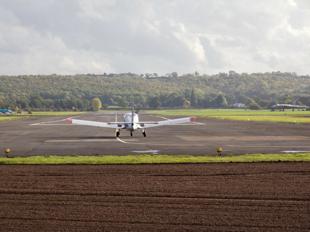 Cllr Dave Passingham has questioned Stratford-upon-Avon District Council's support of Wellesbourne Airfield (image by David P Howard)