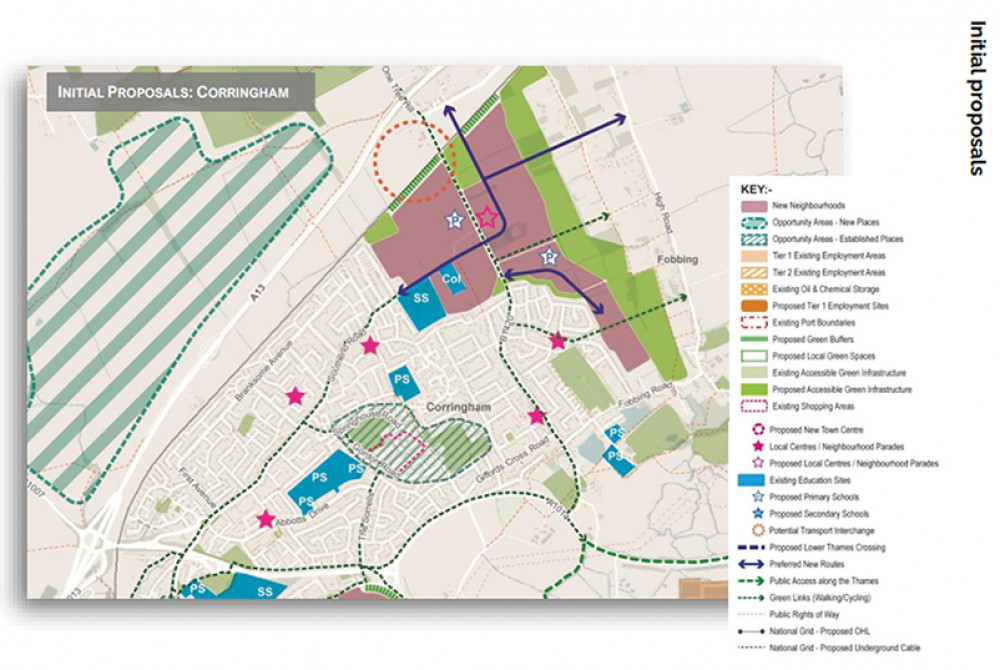 The council's plan for Corringham