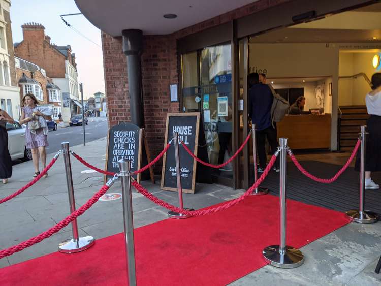 The Rose Theatre rolled out the red carpet on press night (Image: Nub News)