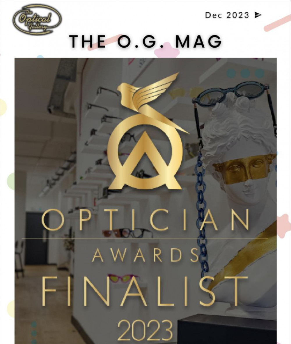 The Optical Gallery have released their quarterly magazine. (Photo Credit: The Optical Gallery).