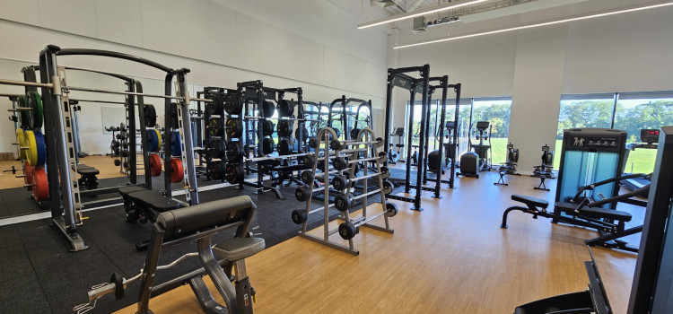 A sneek peak at the new fitness suite at Kenilworth School and Sixth Form (image via KMAT)