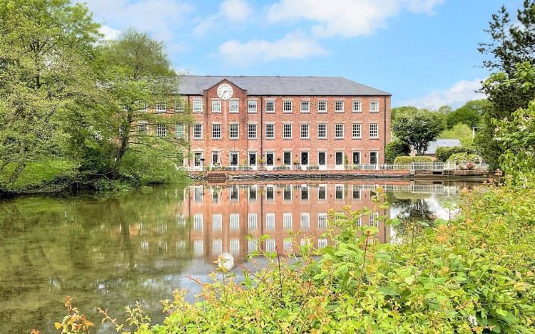 Stunning home in a converted cotton mill!  (Image credit: Stephenson Browne)