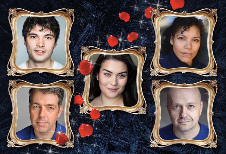 The Beauty and the Beast cast - see them in Kingston this December! (Image: Rose Theatre)