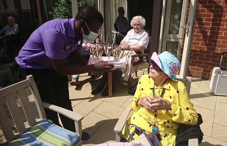 The home need food and beverage assistants and care assistants, with full and part-time roles available (Image: Coombe Hill Manor)