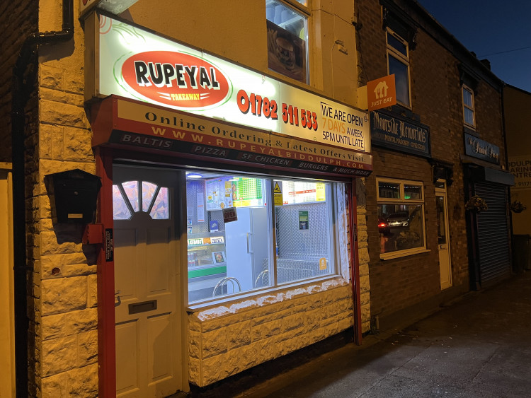 Rupeyal, based on Congleton Road in Biddulph, has served the community for over 20 years and boasts a five-star hygiene rating (Nub News).