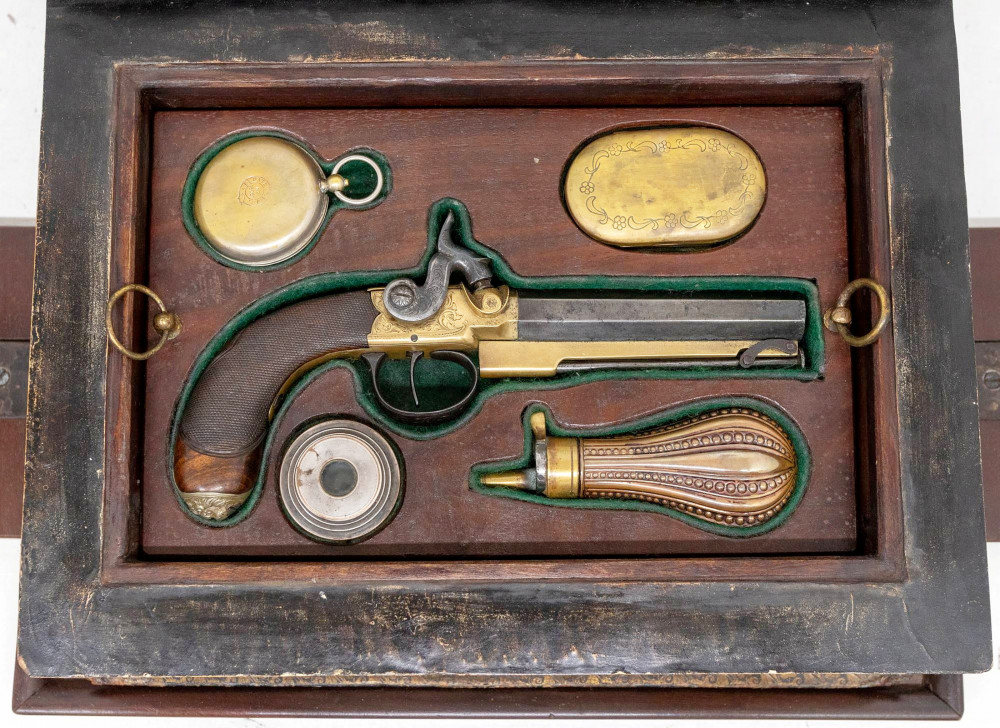 Victorian vampire slaying kit hidden in a Bible sells for £2.3k at Teddington auction. (Photo: SWNS)