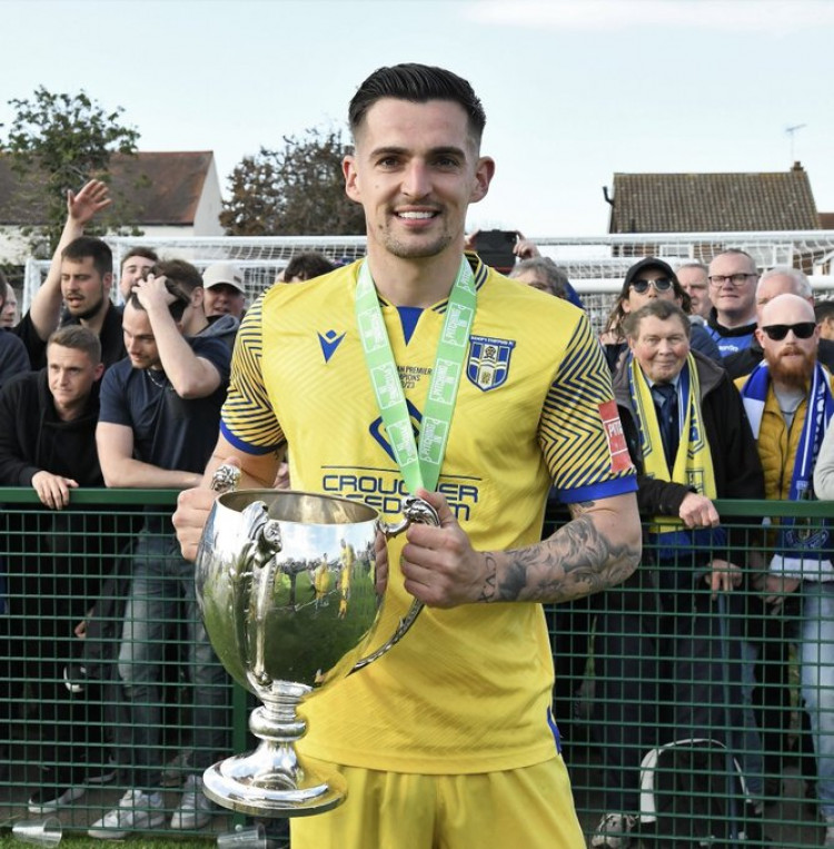 Ben Marlow helpd Bishops Stortford win the Isthmian Premier Division.