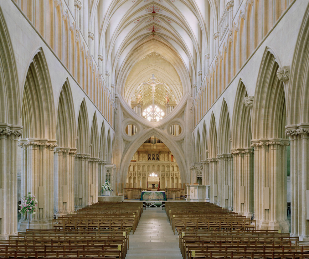 Image: GB. England. Wells Cathedral (St Andrew) From ‘The English Cathedral’, a Book published by Merrell in October 2012. 