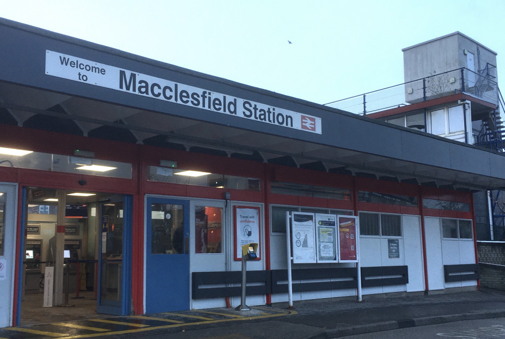 Macclesfield Rail Station, of Waters Green. (Image - Macclesfield Nub News) 