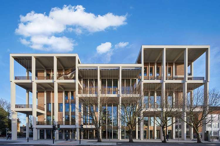 Kingston University's Town House building has won the RIBA Stirling prize 2021 (Image: Kingston University)