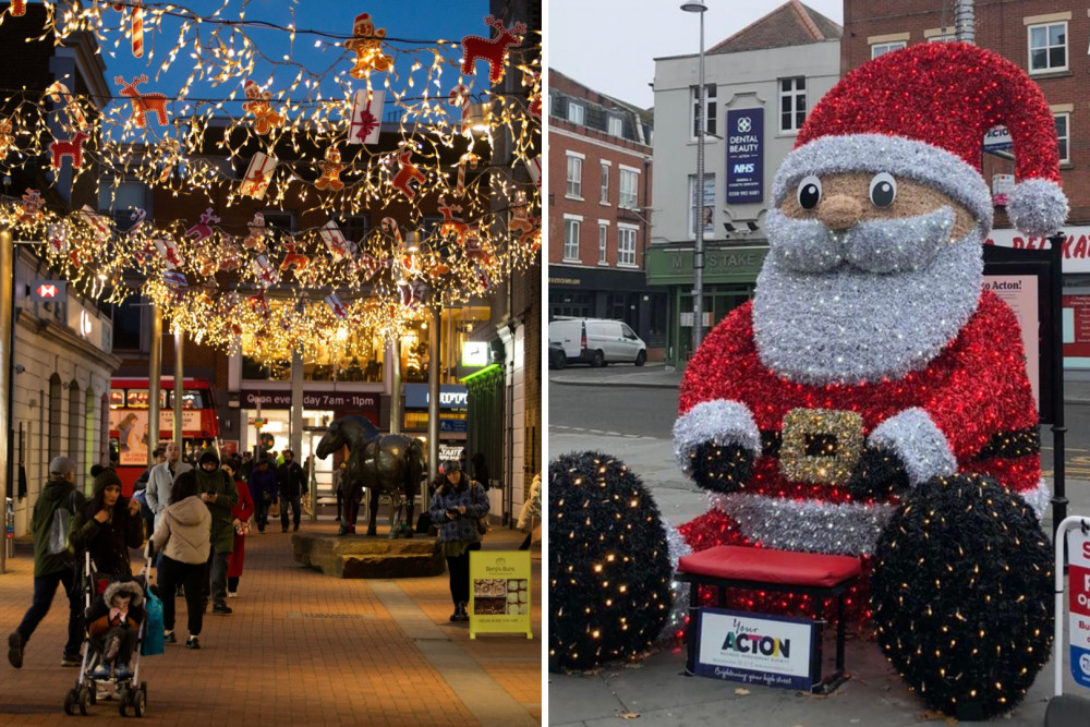 Ealing Broadway's Christmas Market and Acton's Market has lots of food and gifts for residents to enjoy (credit: Ealing Broadway & Acton Market).